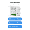 thumbnail image 2 of Tuya Zigbee Curtain Module Smart Mini Curtain Switch Module, 2 of 7