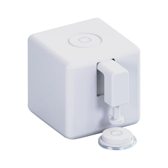 Smart Home Bluetooth-Enabled Remote Control Finger Robot: App-Operated Wireless Light Switch with Voice Command & Timing Functionality - Modern Home Automation Lighting Artifact, 04 White