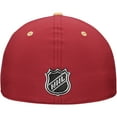 thumbnail image 4 of Men's-Fanatics  Garnet/Yellow Arizona Coyotes Flex Hat, 4 of 4
