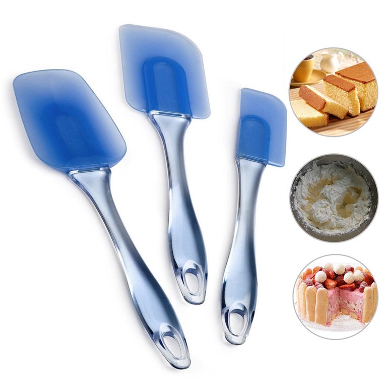 Hygienic Solid Heat-Resistant Flexible Slotted Silicone Spatula, Green  Non-stick Silicone Turner