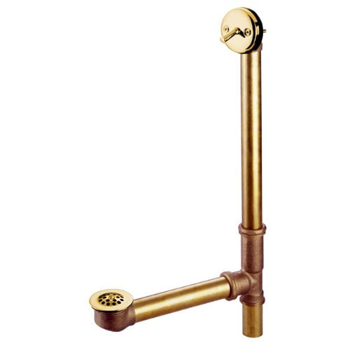 Kingston Brass Made to Match 18" Trip Lever Waste & Overflow with Grid
