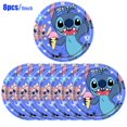 thumbnail image 3 of Nuevos suministros de decoración para fiesta de cumpleaños de Disney Lilo Stitch, globos, platos de papel Aloha, vasos, servilletas, manteles, baby shower para niños, 3 of 5