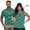 Green Golf, variant on Pzuqiu Colorful Heart Couple Matching Outfit Mens Golf Shirts Size S 1/4 Zip Dry Fit Breathable Sports Tops and Womens Golf Shirts for Summer 1/4 Zip Up Athletic Shirt