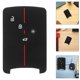 thumbnail image 2 of GOOHOCHY 2 fundas de silicona para llavero: funda protectora para llave de coche - Carcasa de silicona negra antiarañazos - Compatible con Dongfeng/Fluence, 2 of 7