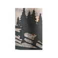 thumbnail image 5 of Meyda Tiffany 107450 12" W Grizzly Bear Left Wall Sconce - Silver, 5 of 5