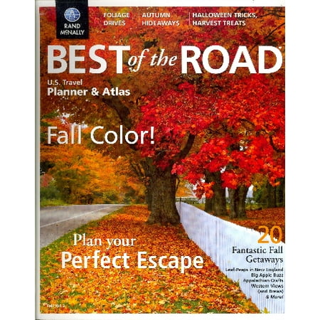 Best of the Road U.S. Travel Planner & Atlas Fall, Volume (Best Road Atlas For Rv)