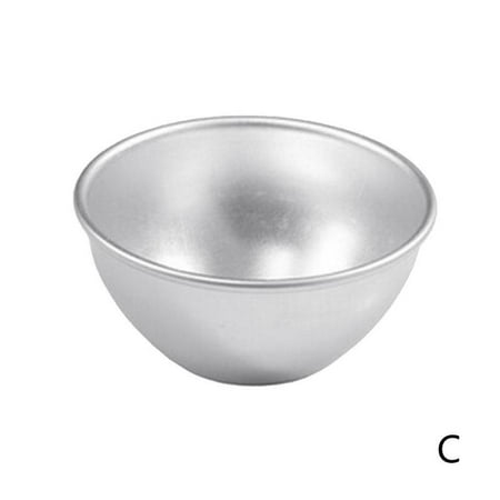 

DIY Soap Mold Sphere Metal Bath Bomb Fizzy Craft Cake Portable Candle Mould V1Q9