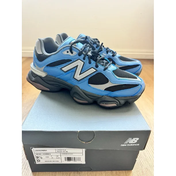 New Balance 9060 Unisex Blue Agate Casual Sneakers U9060NRH US Size 9.5