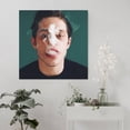 thumbnail image 5 of Pete Davidson Handsome Art Cool Poster Wall Art Poster Gifts Bedroom Prints Home Decor Hanging Picture Canvas Painting Posters 16x16inch(40x40cm), 5 of 5