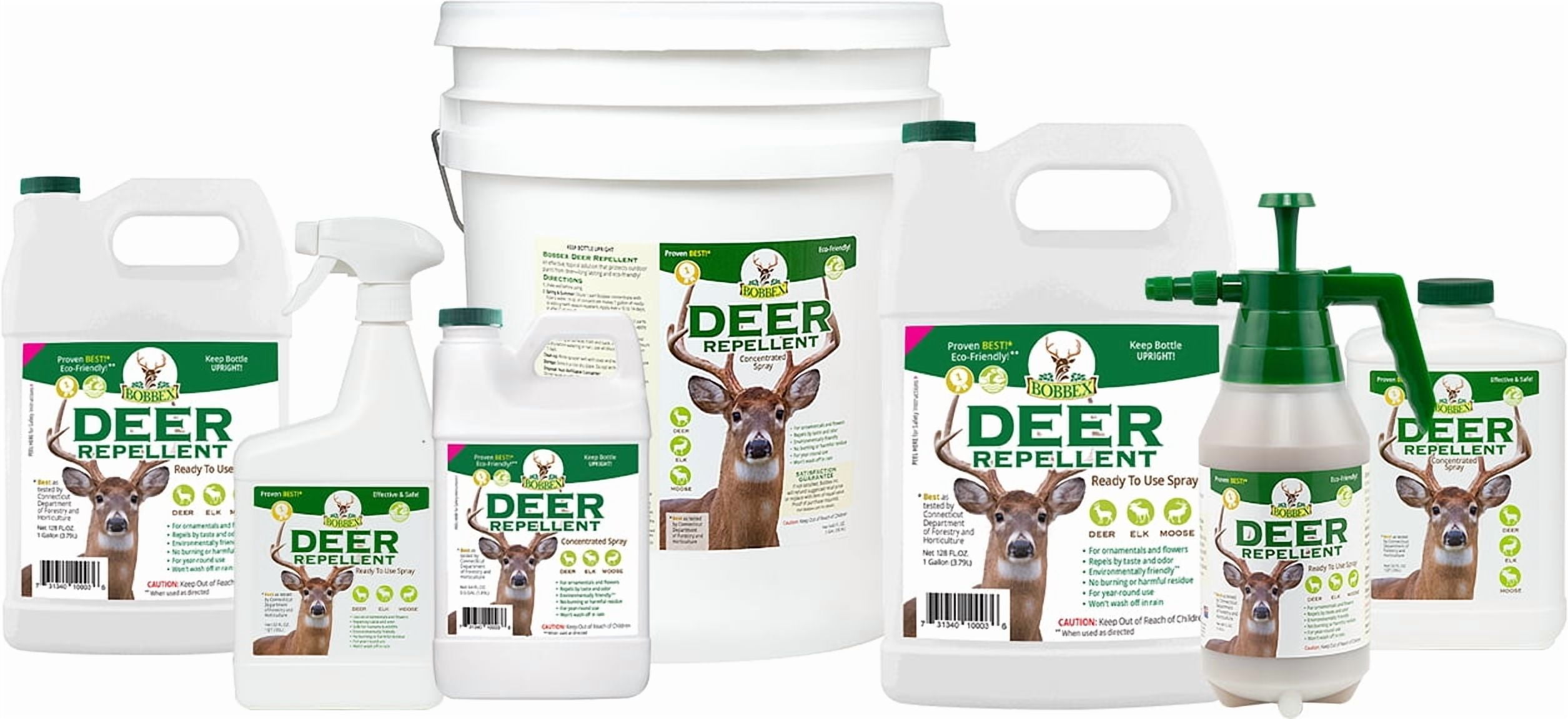 Bobbex 1 Quart Concentrated Deer Repellent Spray