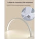 thumbnail image 5 of LED Nail Lamp Office and Beauty Salon USB Fill Light Modern Work Lamp Fixed Installation Metal Material white, 5 of 5