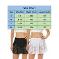 thumbnail image 6 of Luxtrada Womens Swim Skirt Lace Crochet Skort Bikini Bottom (White,S), 6 of 9
