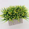 thumbnail image 2 of Ramo de flores artificiales de gypsophila de imitación de plástico para bodas y fiestas. Amarillo, 2 of 9