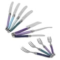 thumbnail image 5 of French Home 11-Piece Laguiole Charcuterie Set - Plum Rose, 5 of 5