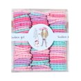 thumbnail image 2 of WTXUE Elastic Rubber Bands for Hair 1 Pack Fascinators 100 Pcs Girls Colorfull Elastic Hair Bands Kids Ponytail Rubber Accessories | Color K, 2 of 9