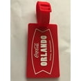 thumbnail image 2 of Authentic Coca Cola Coke Orlando Travel Refreshed Red Luggage Tag New with Tags, 2 of 3