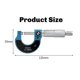 thumbnail image 1 of 0.01mm 0-25mm Outside Micrometers Measuring Gauging Tool Scale Mechanical Caliper Precision Micro-Meter for Measurement, 1 of 5