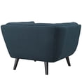 thumbnail image 3 of Modway Bestow Upholstered Fabric Armchair in Blue, 3 of 4