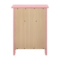 thumbnail image 5 of Glory Furniture Izzy Solid Wood 1-Drawer/1-Door Nightstand in Pink, 5 of 5