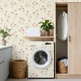 thumbnail image 6 of Peel and Stick Wallpaper Delicate Pink Blossom Floral Light Beige 17.7in x 118in Contact Paper Removable Self Adhesive Wall Mural Wall Decor for Bedroom Kitchen Cabinets, 6 of 8