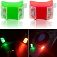 thumbnail image 2 of HIBIBUD Battery Operated Kayak Navigation Lights, Marine LED Boat Lights, Boat Bow Lights and Stern Lights for Pontoon Boat Bass Boat Jon Boat Dinghy Kayak Yacht Jet Ski, 2 of 7