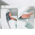 thumbnail image 5 of maxiaoxia Curved Toilet Brush 360° Deep Cleaning Bathroom Toilet Cleaner Scrubber No Dead Angle Toilet Brush Soft Hair Toilet Cleaning Tool for Household Deep Cleaning (Pink), 5 of 6