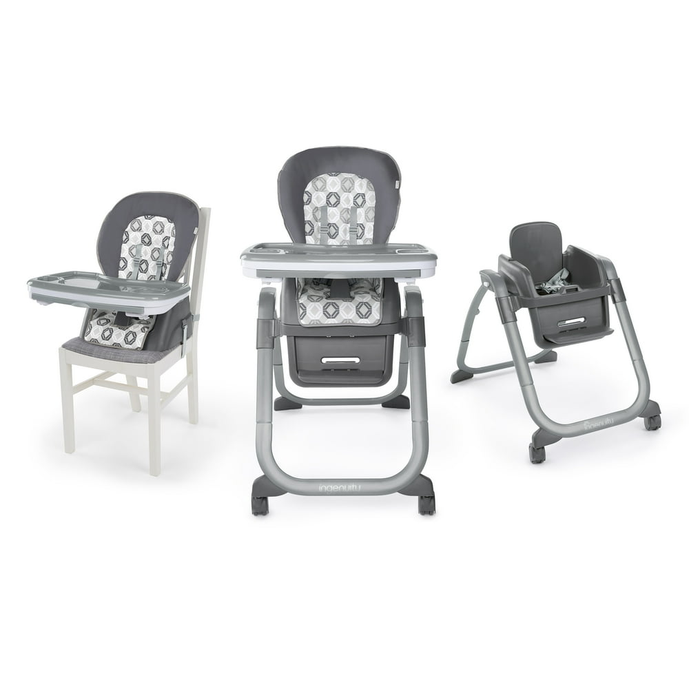 Ingenuity SmartServe 4-in-1 High Chair - Clayton - Walmart.com