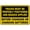 Warning Sign 5, variant on Beware Dangerous Dog Animal Management Sign - 12×8 Inches, Aluminum Tin Decor, Home Kitchen Wall Safety Warning
