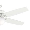 thumbnail image 2 of Hunter Fan Company 54022 Concentra Gallery 54 Inch Ceiling Fan w/ 1 Light, White, 2 of 4