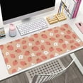 thumbnail image 4 of SHIQI-Strawberry and Daisy Pattern Desk Pad Pink Large Mouse Pad Gaming Mousepad Extended XL Keyboard Pad 31.5 x 11.8 in Laptop Computer Mouse Keyboard Mat for Office Desk Decor, 4 of 4