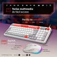 thumbnail image 2 of Kit Teclado y Mouse Gamer BALAM RUSH SQUAD CONQUEST KG515 USB Tamaño 80% 7200dpi RGB, 2 of 5