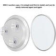 thumbnail image 4 of 30x Magnifying Mirror, 6 Inch Magnified Mirror with 3 Suction Cups, Travel Size Round Mirror for Makeup and Brow Trimming with Clear Visibility (Silver), 4 of 8