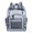 Gray, variant on Clear Transparent Backpack, Heavy Duty PVC See Through Bag for Stadium Events, Travel, Work and Daily Use,Gray