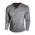 thumbnail image 4 of VJATTWR Men's Thermal Shirt Long Sleeve, Warm Crewneck Undershirt, Cold Weather Base Layer S, 4 of 7