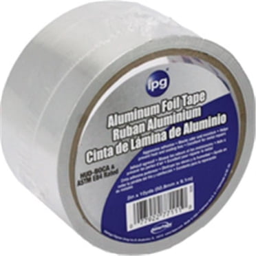 IPG 2 in. W X 10 yd L Silver Foil Tape
