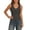 A-Grey2071, variant on Bibifish Womens Tank Tops V Neck Wide Strap Solid Ribbed Camisoles Long Length Daily Layering Summer Sleeveless Shirts