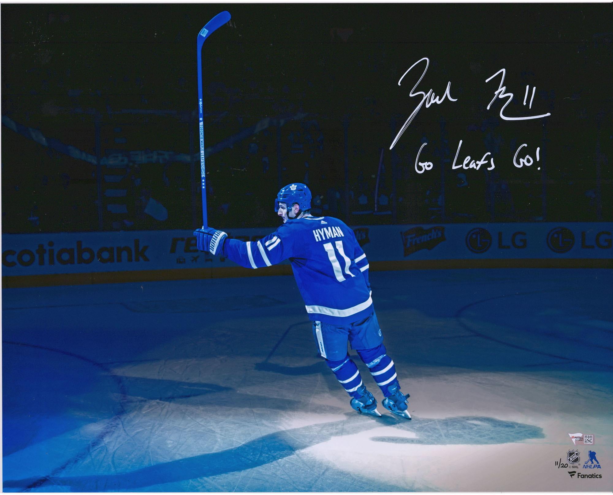 Zach Hyman Toronto Maple Leafs Autographed 16" x 20 ...