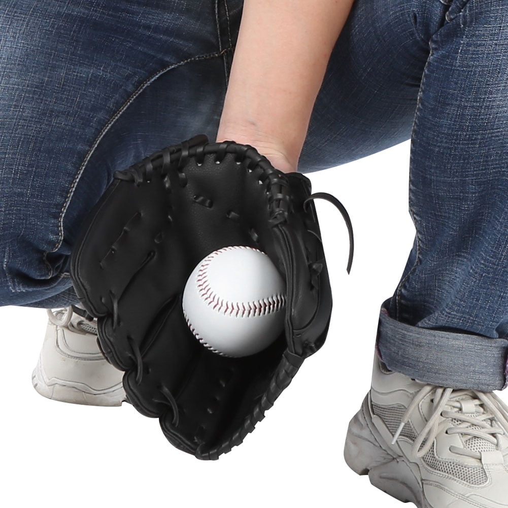 Ymiko Thickened Glove, Not Easy To Break Baseball Glove, Children Teenager Adult For Softball Players Baseball Training Baseball Games