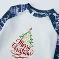thumbnail image 6 of Odeerbi Christmas Pajamas For Family Boys Girls Parent-Child Warm Suit Homewear Long-Sleeved Trousers Jumpsuit Baby Navy, 6 of 9