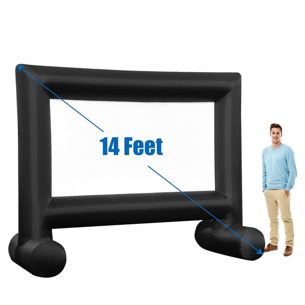 Costway 14FT\16FT\18FT\20FT Inflatable Movie Projector Screen