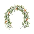 thumbnail image 2 of jifeng Easter Garland Decorative Ornament Spring Garland for Holiday Spring Wedding Carrot Easter Egg, 2 of 9