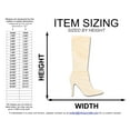 thumbnail image 2 of Unfinished Wood Stiletto Boot Shape | DIY Craft Cutout | up to 46" DIY 36" / 1/2", 2 of 3