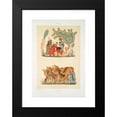 thumbnail image 2 of Émile Prisse d'Avennes 14x18 Black Modern Framed Museum Art Print Titled - Various Scenes, Drawn from the Sessions of Hariry (13th Century) (1877), 2 of 5