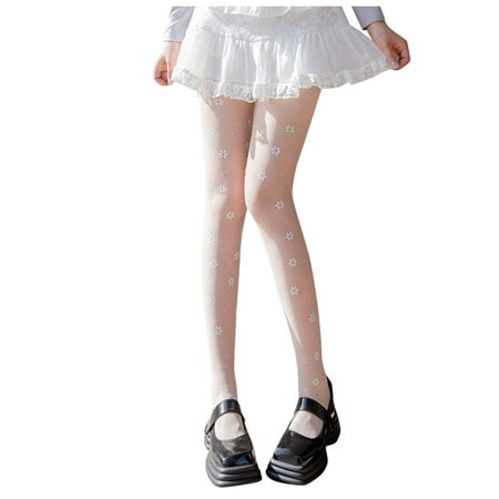 LARUYEKO Women Tights Sheer High Waist Pantyhose Vintage Control Top Stockings Siwa 5 Garter Lingerie for Women Thigh Highs with Garter Belt High Knee Stocking for Women Garter Belt Thigh High