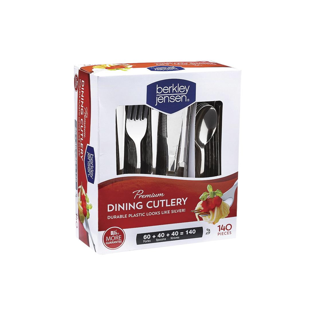 Berkley Jensen Premium Plastic Cutlery, 140 ct.