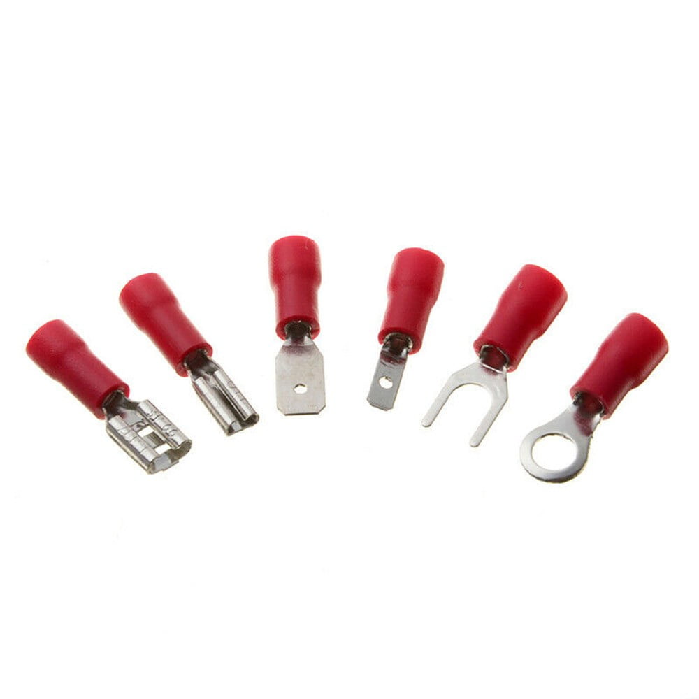 280Pcs Assorted Crimp Spade Terminal Insulated Electrical Wire Connector Kit Set
