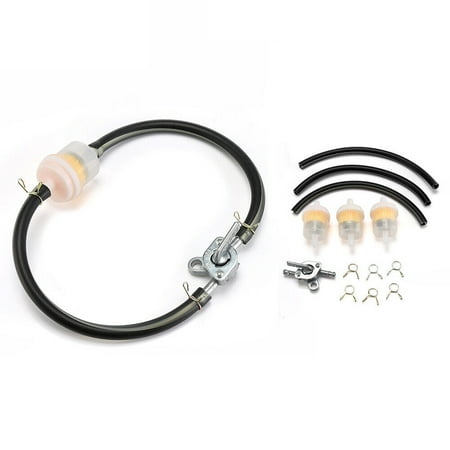 

Mingyiq Universal Gasoline Tap Filter Hose Clamps Set Ø 5-6mm with 6 Hose Clamps