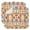 Pioneer Flower Floral, variant on Pioneer Flower Floral Print Pattern Kitchen Dish Drying Mat 1 Pack, Ultra Absorbent Microfiber Drainer Mat, 16"x18"
