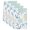 Blue,Cerulean,Cream, variant on Coral Crab Coastal Kitchen Towels Set of 1, Blue Summer Nautical Starfish Absorbent Dish Towels for Kitchen, Microfiber Hand Towel, Quick Drying Tea Towel for Cleaning Decorative Dishcloths