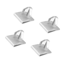 Unique Bargains 4 Pcs W715288-S439 Front Skid Plate Clips for Ford F150 2011-2020 Durable Metal Silver Tone